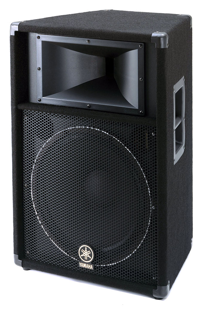 Yamaha S115V loudspeaker 2-way Black Wired