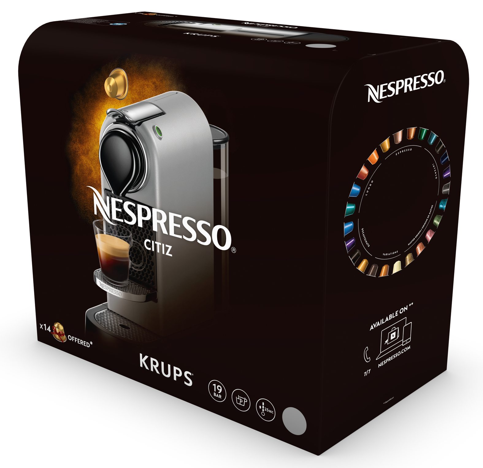 Krups Nespresso XN741 Semi-auto Espresso machine – image 6
