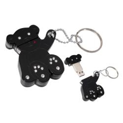 Nilox SWAROVSKY PEN DRIVE 1GB BLACK BEAR – image 1