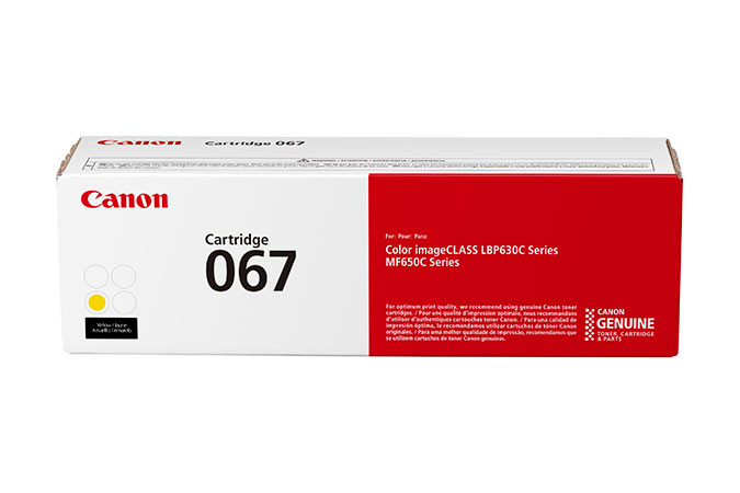 Toner Canon 067 Y - Amarillo - 1250 Páginas - 5099C001AA Toner Canon 067 Y - Amarillo - 1250 Páginas - 5099C001AA