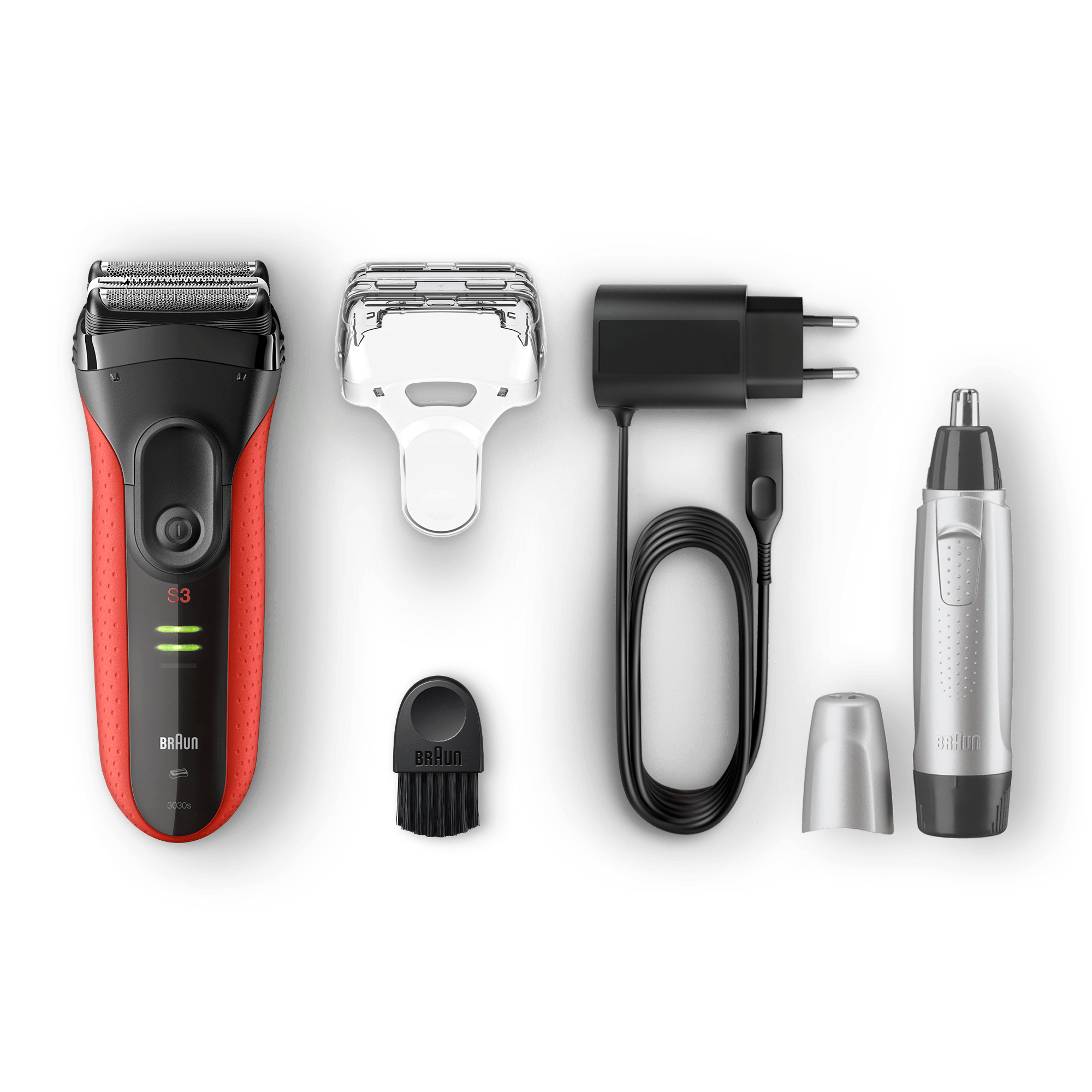 Braun 81640371 men's shaver Foil shaver Trimmer Black, Red – image 5