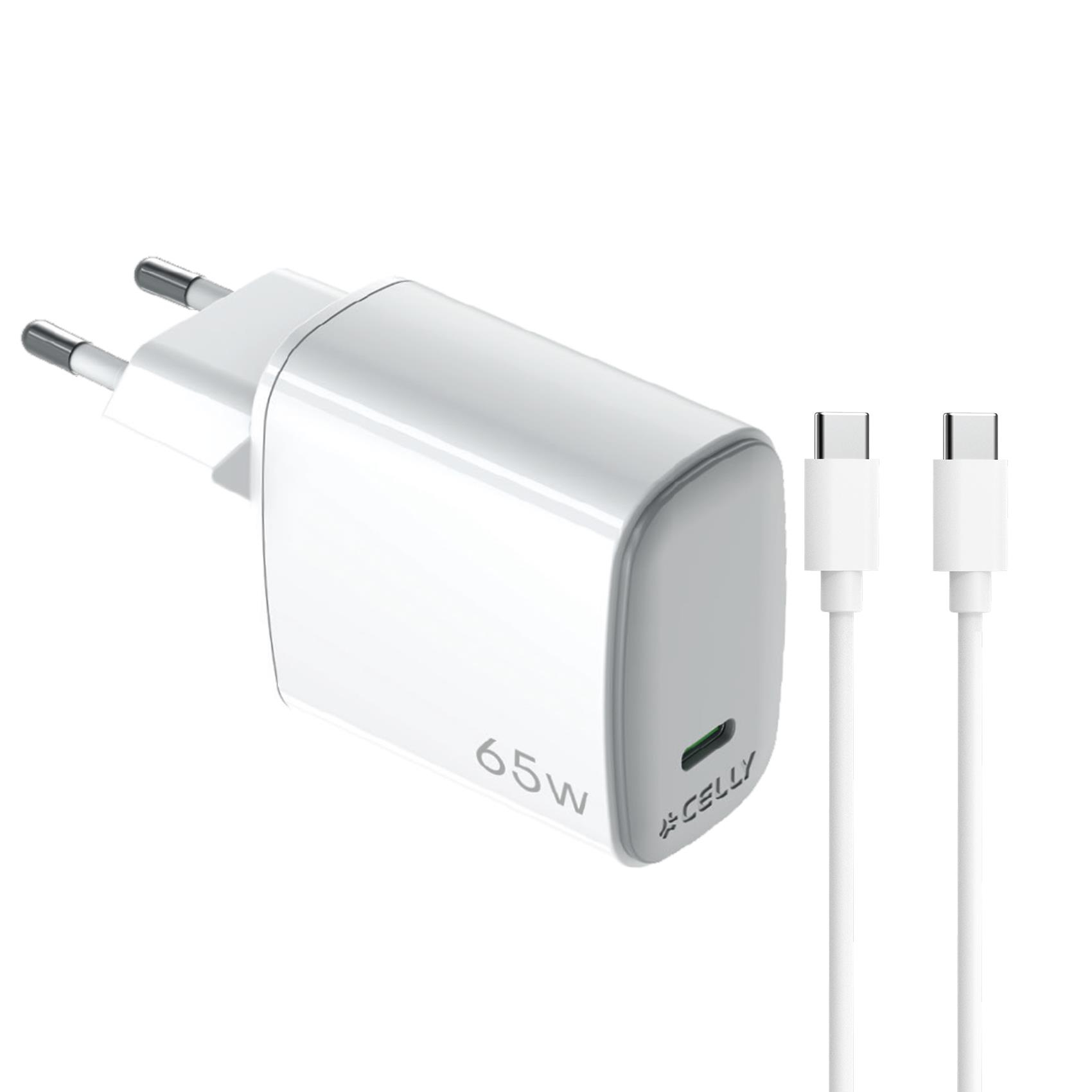 CARGADOR GAN 1C 65W + C A C 2M CABL