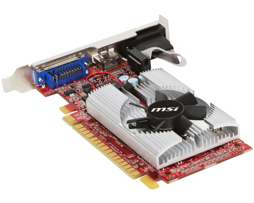 MSI N610GT-MD1GD3/LP graphics card NVIDIA GeForce GT 610 – image 3