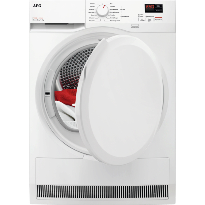 AEG Series 7000 TR70A2K8CO tumble dryer Freestanding Front-load