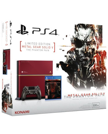 Sony Interactive Entertainment PlayStation 4 500 GB + Metal Gear Solid V: The Phantom Pain Limited Edition
