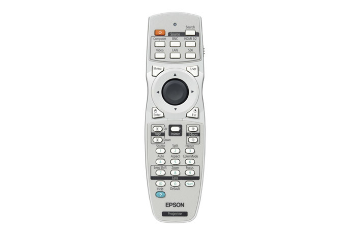 Epson 1558838 remote control Projector Press buttons