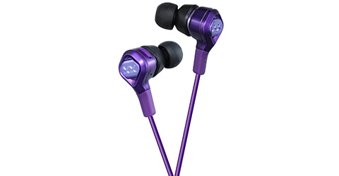 JVC HA-FR100X Headset Wired In-ear Violet