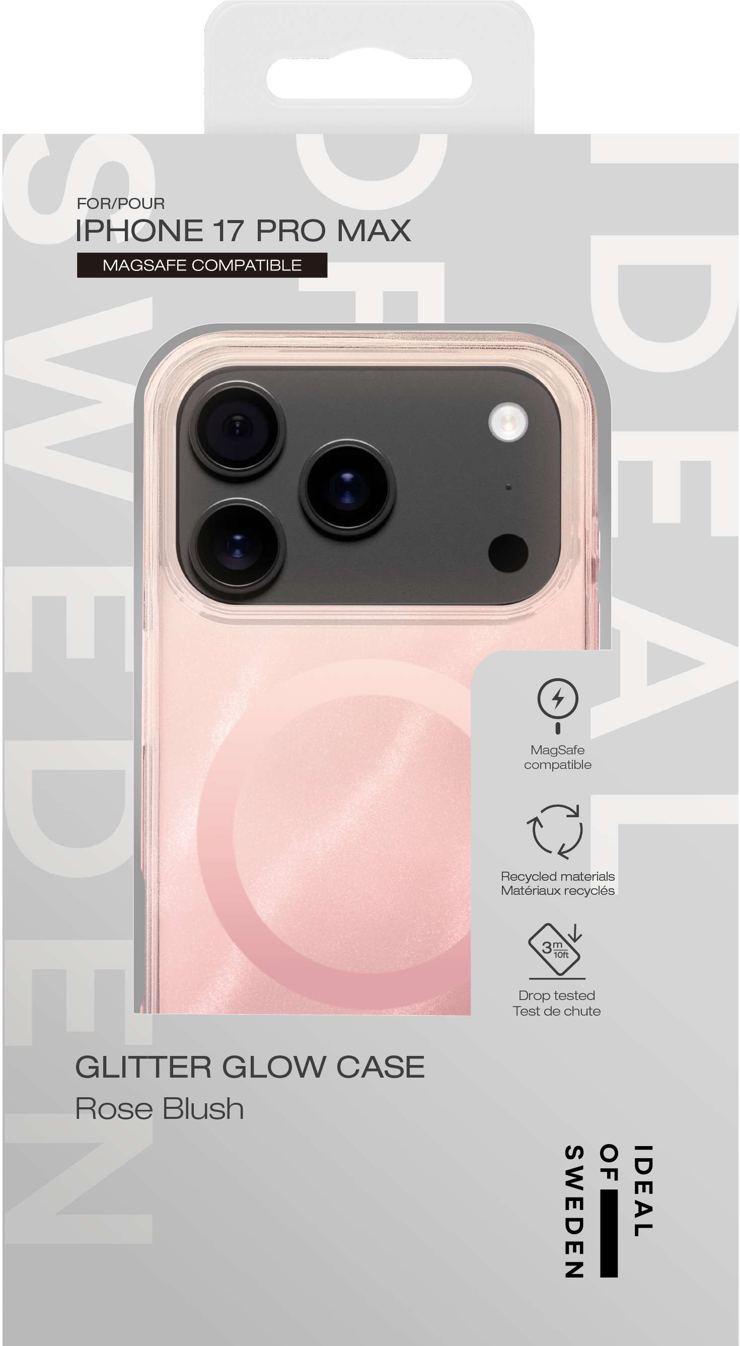 iDeal of Sweden Clear Case MagSafe iPhone 17 Pro Max Cherry Lacquer – image 4