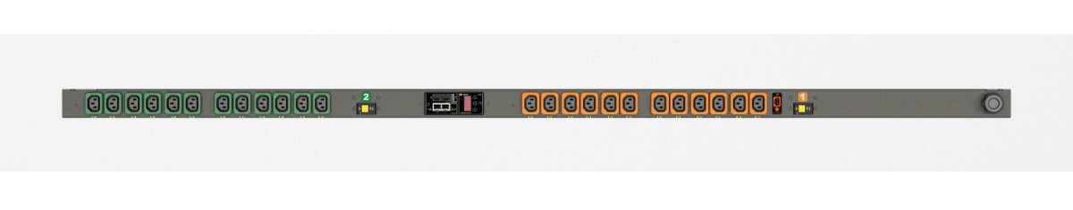 Vertiv Geist MNU3EGB1-24L138-3TL6A0A10-S power distribution unit (PDU) 24 AC outlet(s) 0U