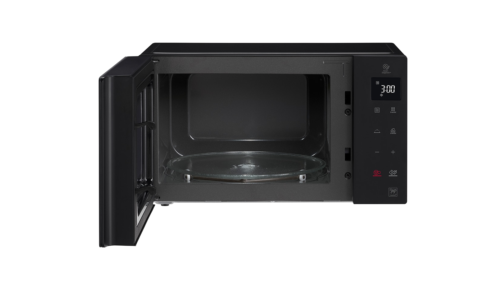 LG MS2535GDS microwave Black Solo microwave Countertop – image 6