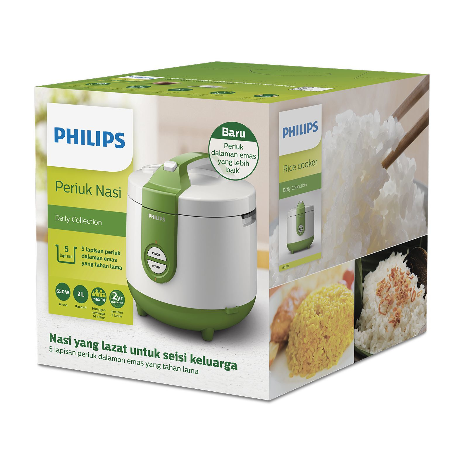 Philips Daily Collection HD3119/60 rice cooker – image 6