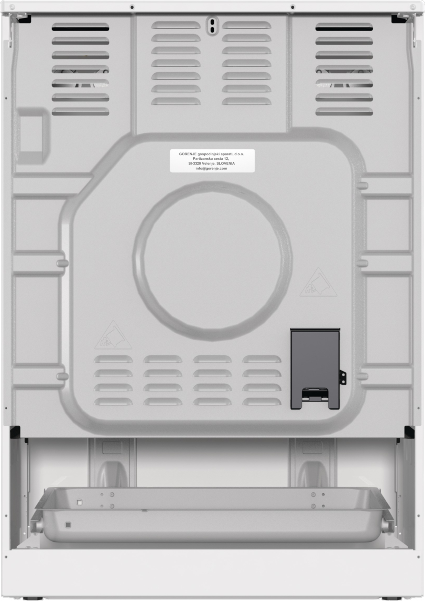 Gorenje GECS6C70WPA Freestanding cooker Electric Ceramic hob White – image 5