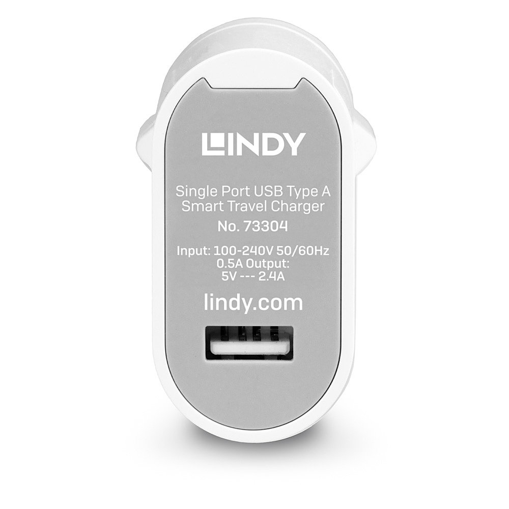 Lindy Single Port USB Type A Travel Charger – image 3