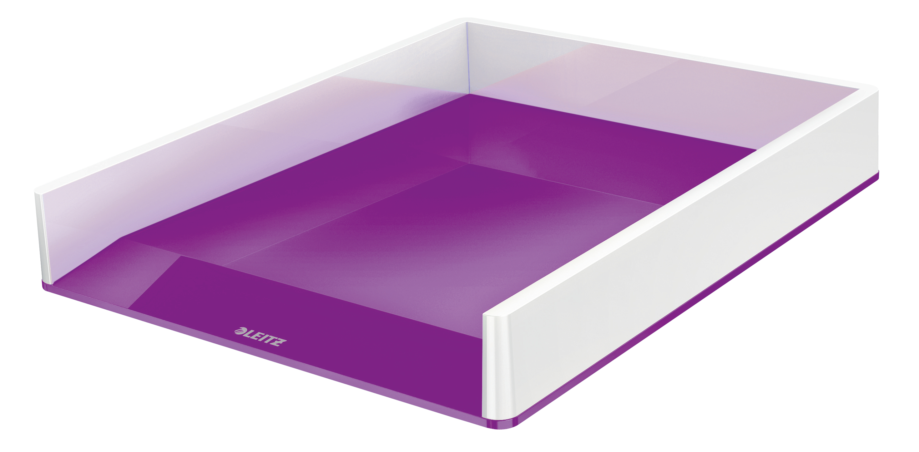 Leitz 53611062 bandeja de escritorio/organizador Plástico Púrpura, Blanco