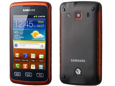 Samsung S5690 9.27 cm (3.65") Single SIM Android 2.3 1500 mAh Black, Orange – image 2