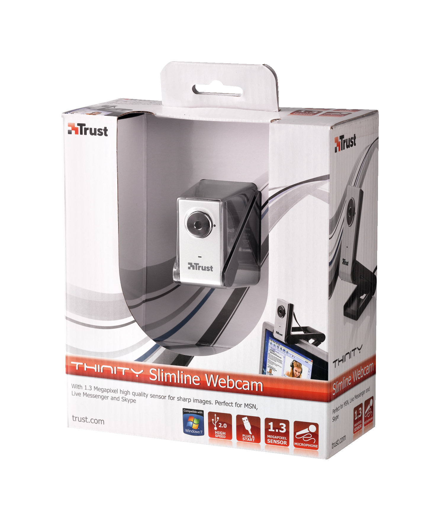 Trust SlimLine Webcam Pro – image 3