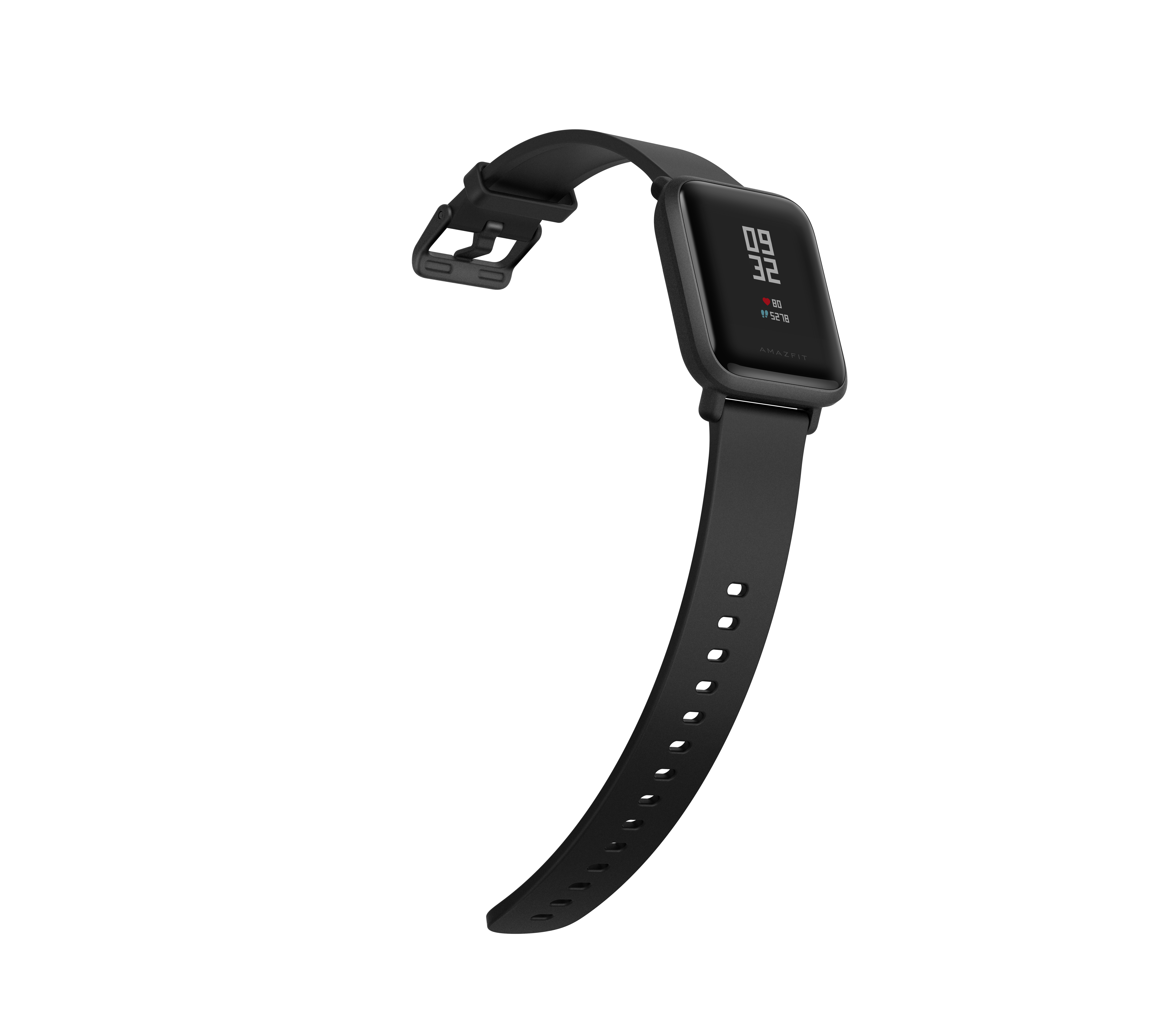 Amazfit Bip 3.25 cm (1.28") LED Digital 176 x 176 pixels Touchscreen Black GPS (satellite) – image 4