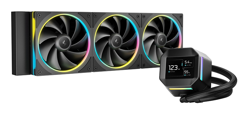 DeepCool LM360 Processor Liquid cooling kit 12 cm Black 1 pc(s)