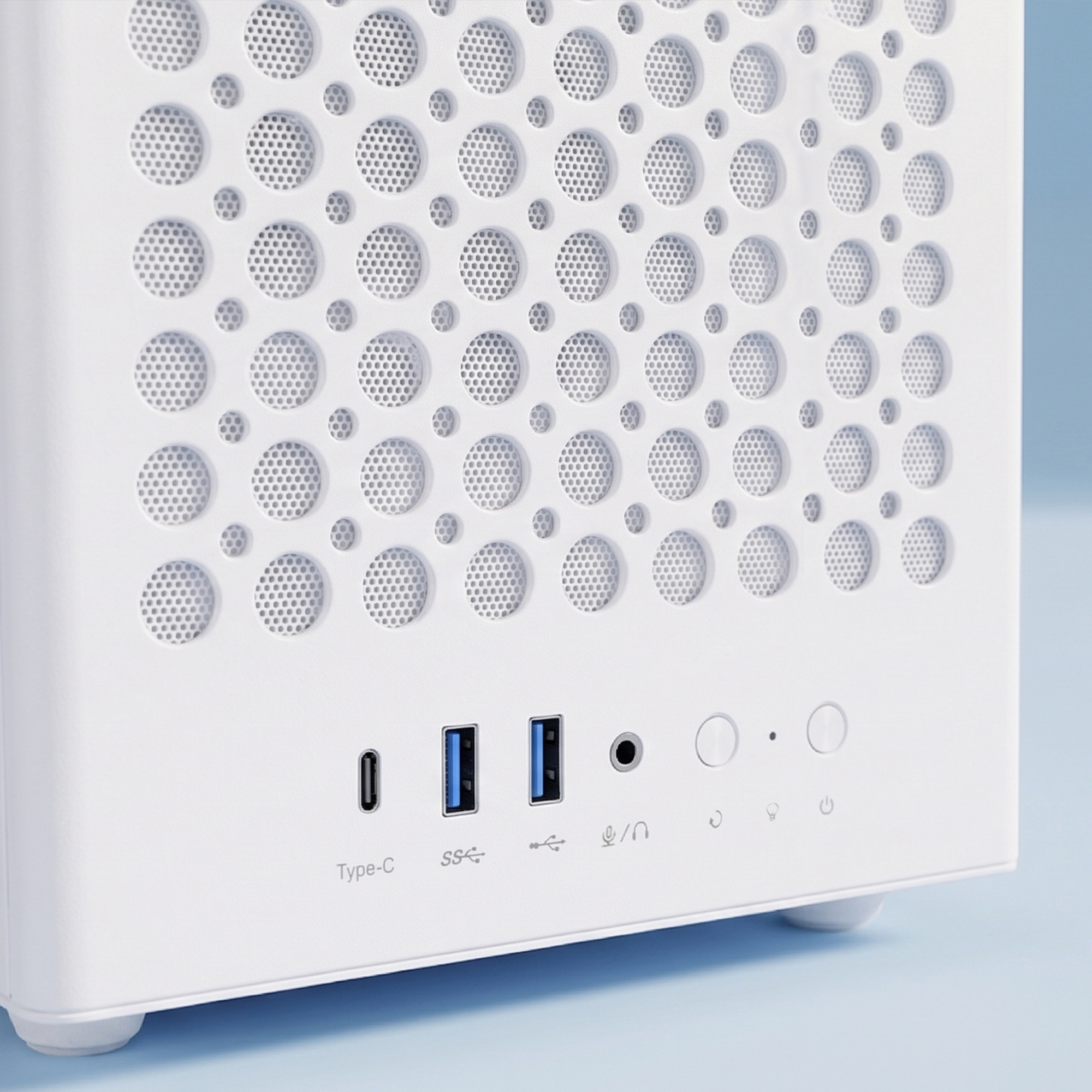 Mars Gaming MCT800W computer case Midi Tower White image 14