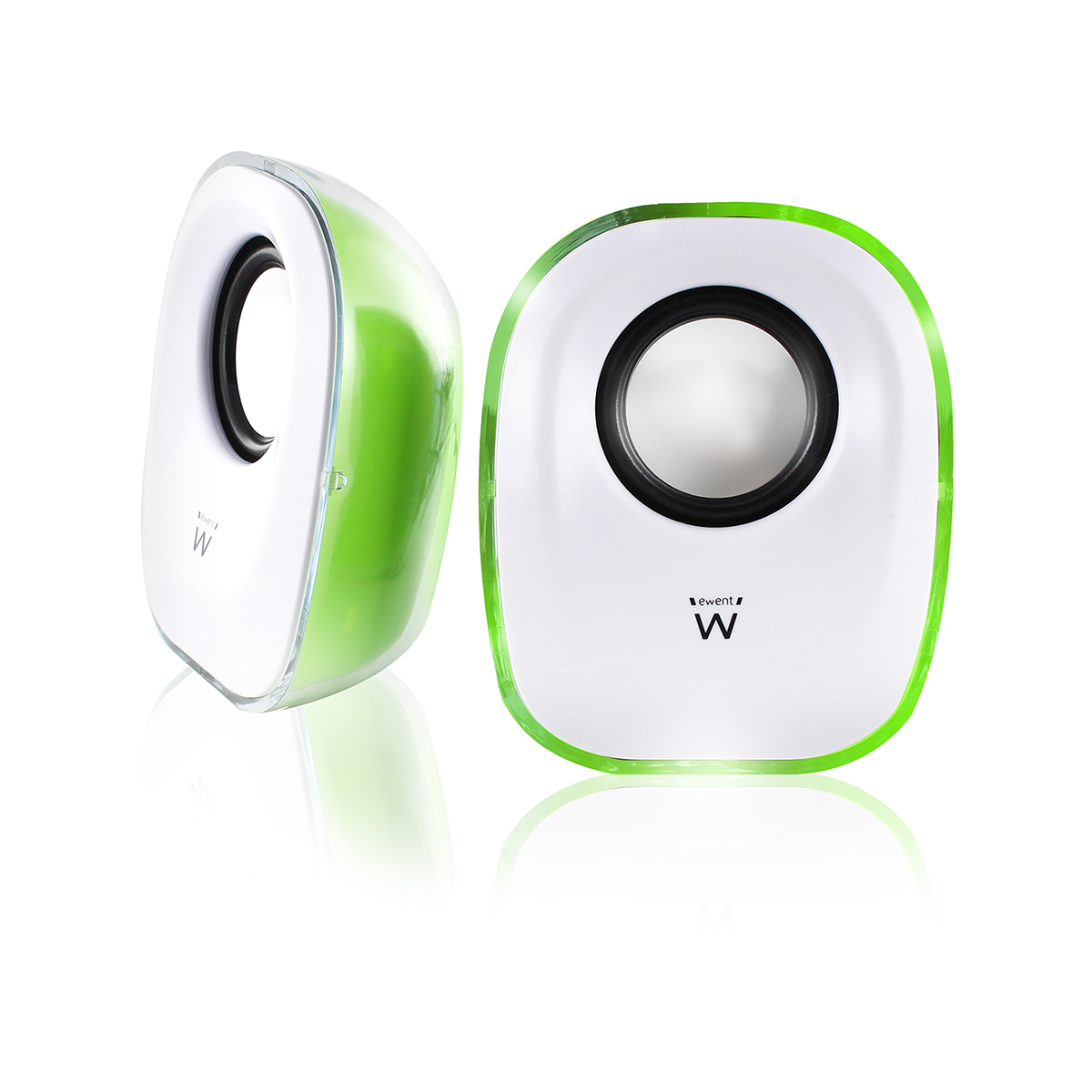 Ewent EW3514 loudspeaker 1-way Green, White Wired – image 2