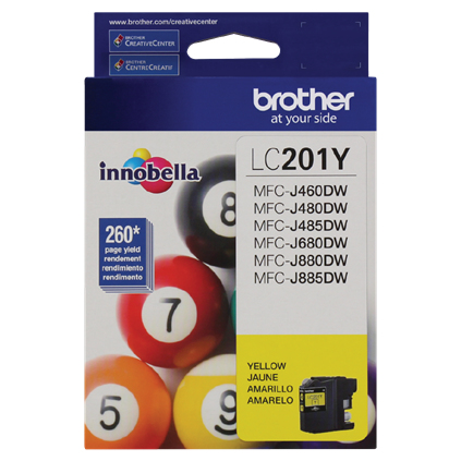 Brother LC201Y ink cartridge 1 pc(s) Original Standard Yield Yellow – image 4