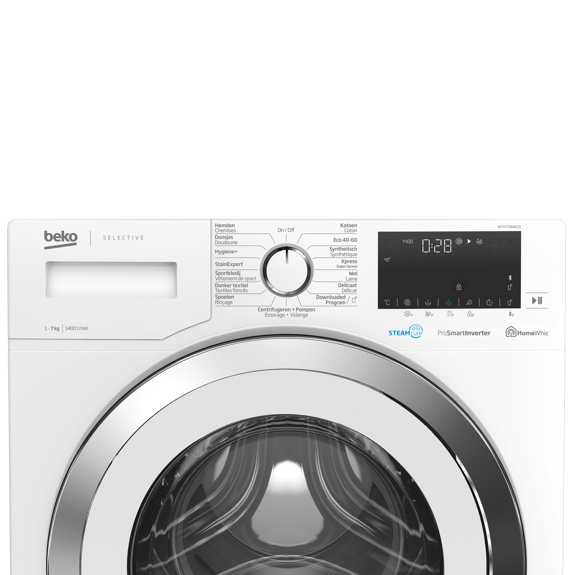 Beko WTV7736WC01 washing machine Front-load – image 3