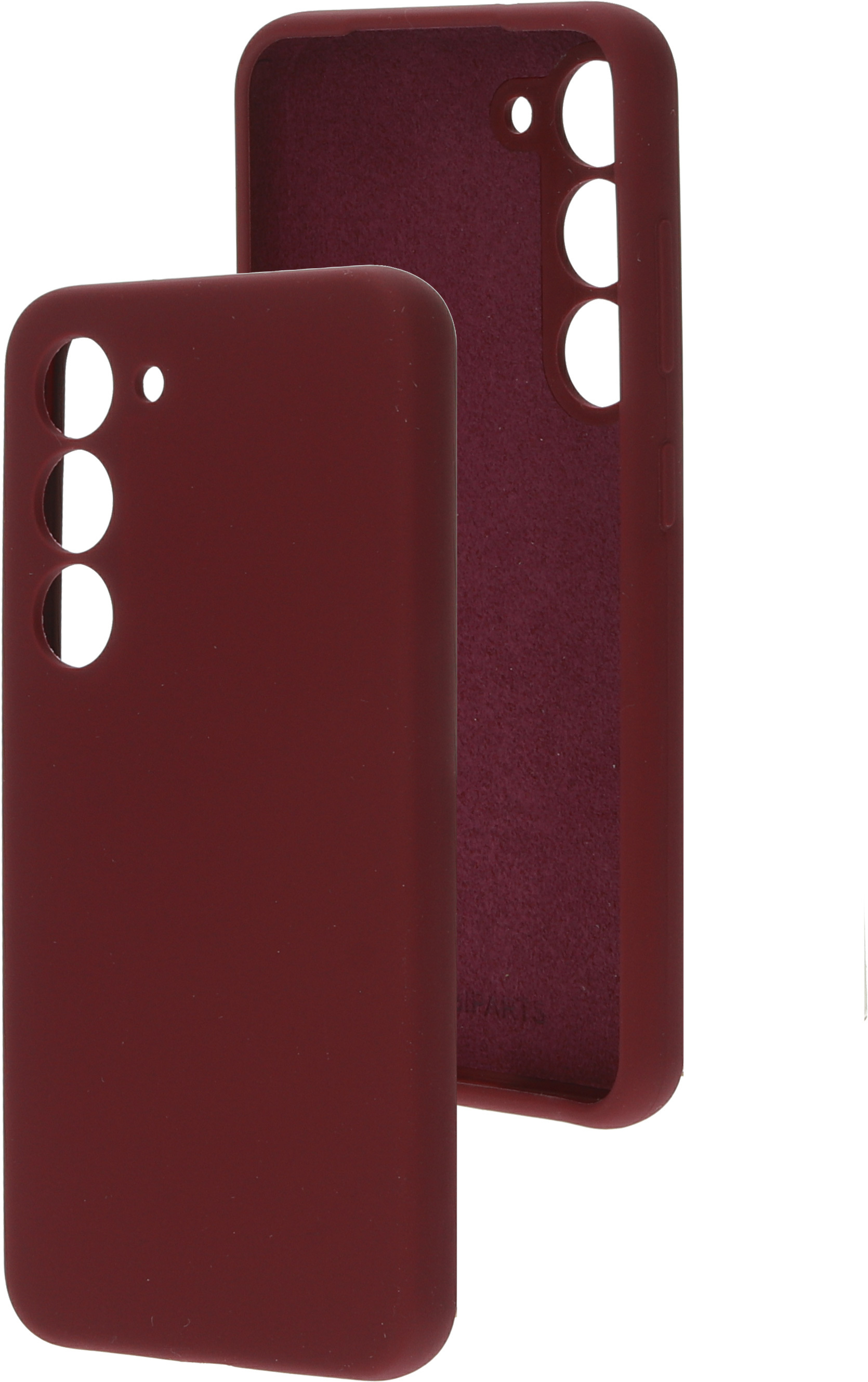 Mobiparts Silicone Cover Samsung Galaxy S23 (2023) Plum Red