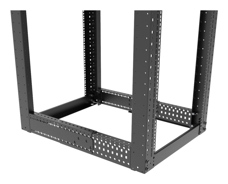 Vertiv VRX-45U2436-B-SQM6 rack cabinet 45U Freestanding rack Black – image 4