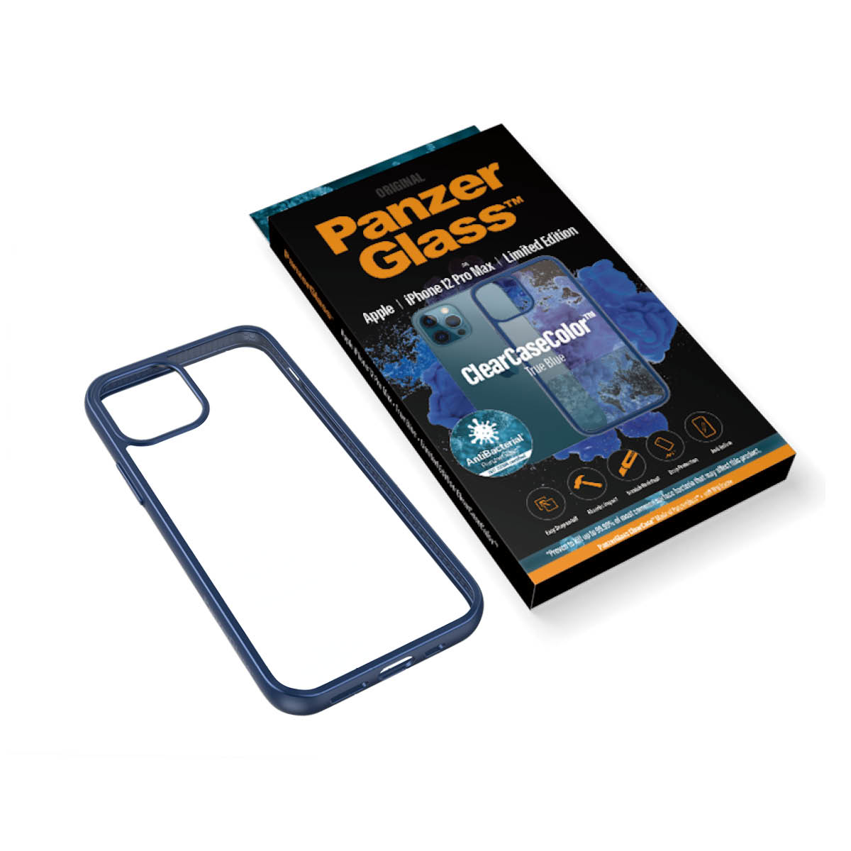 PanzerGlass ® ClearCaseColor™ iPhone 12 Pro Max - True Blue Limited Edition – image 6