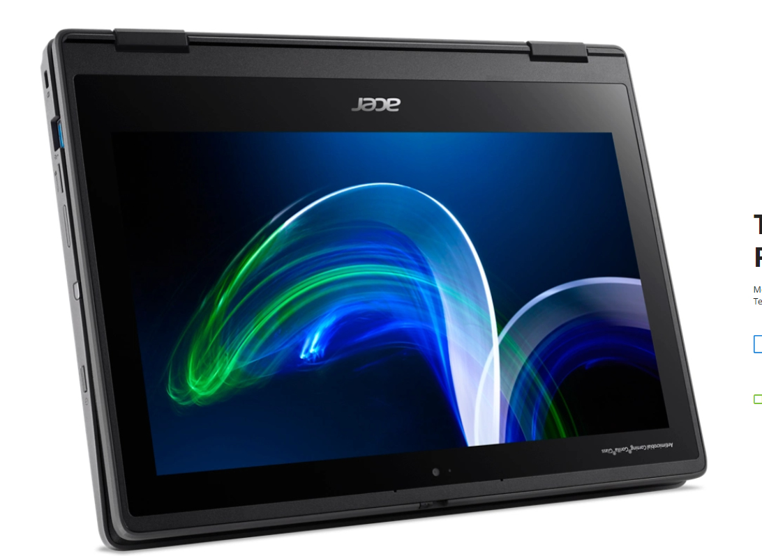 Acer TravelMate Spin B3 TMB311RNA-32-P7YT Intel® Pentium® Silver N6000 Hybrid (2-in-1) – image 6