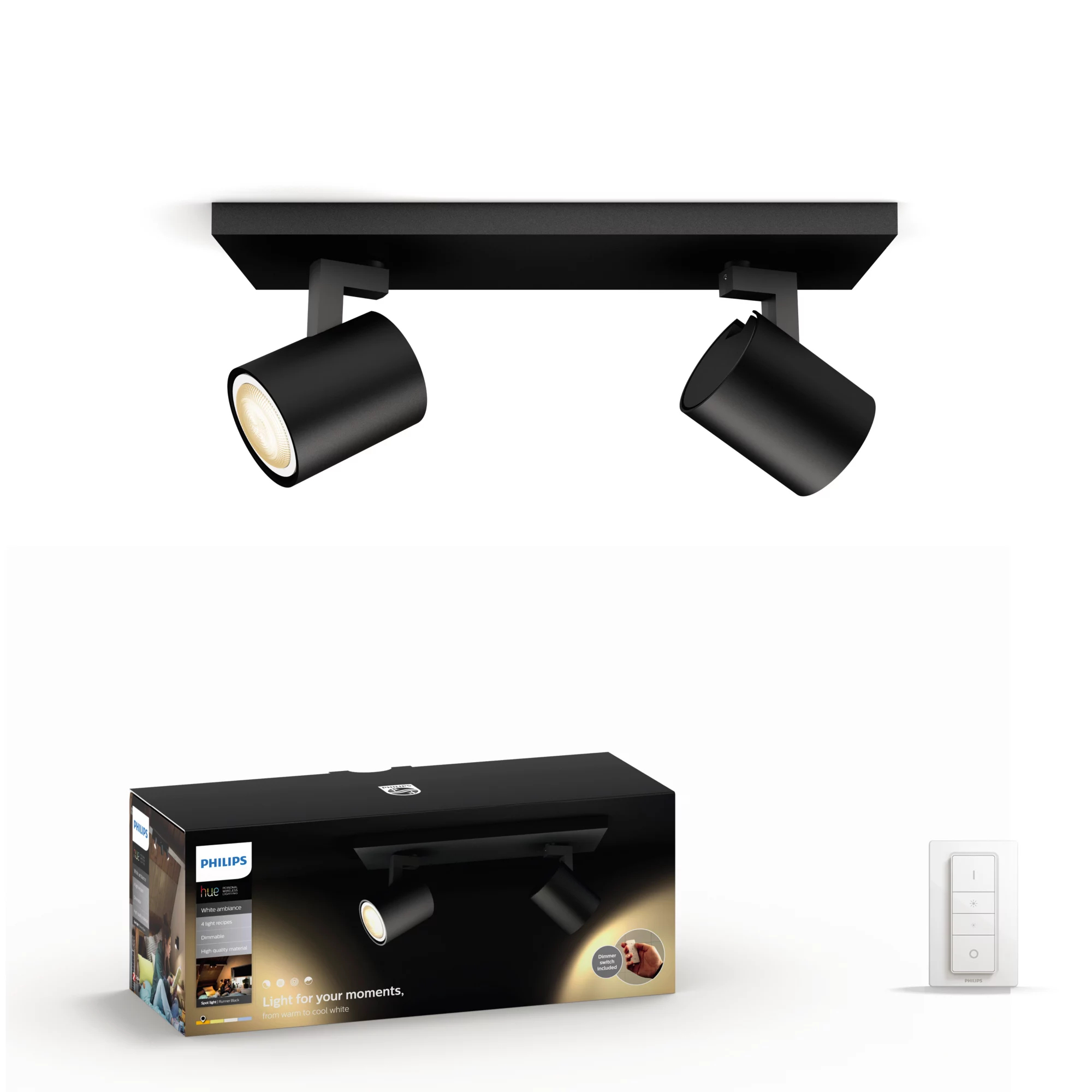Philips by Signify Philips Hue White ambience Runner double spotlight