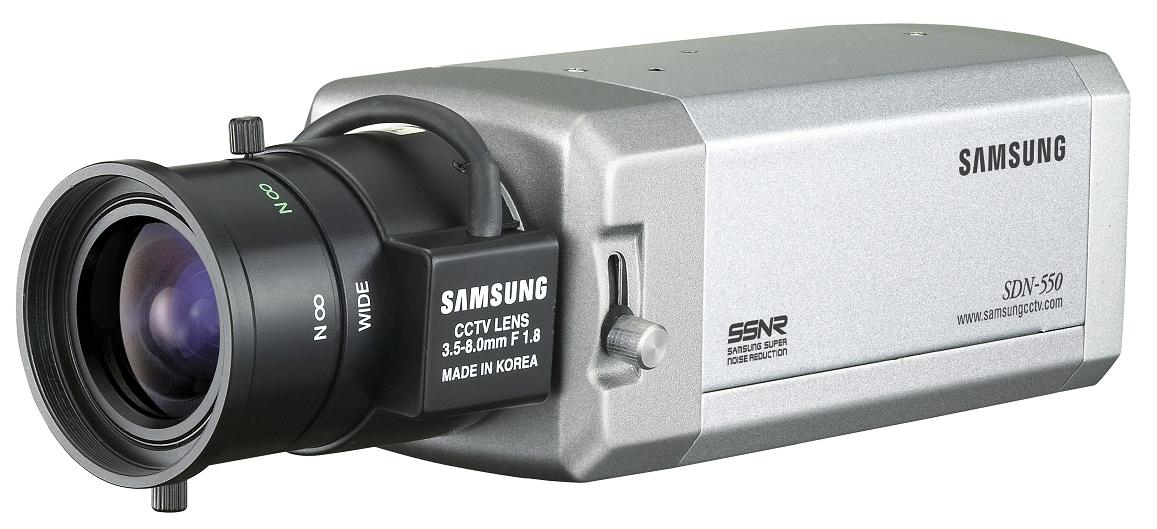 Samsung SDN-550 Bullet IP security camera Indoor & outdoor Ceiling/wall – image 1
