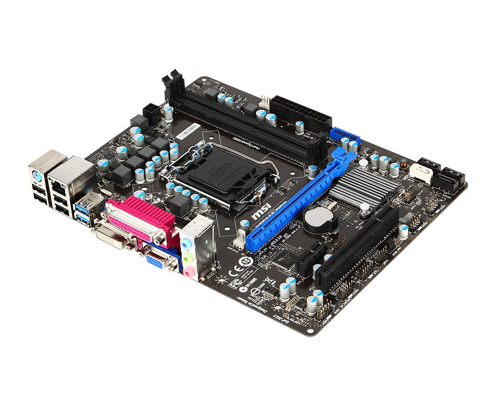 MSI B75MA-P33 motherboard Intel B75 LGA 1155 (Socket H2) micro ATX – image 3
