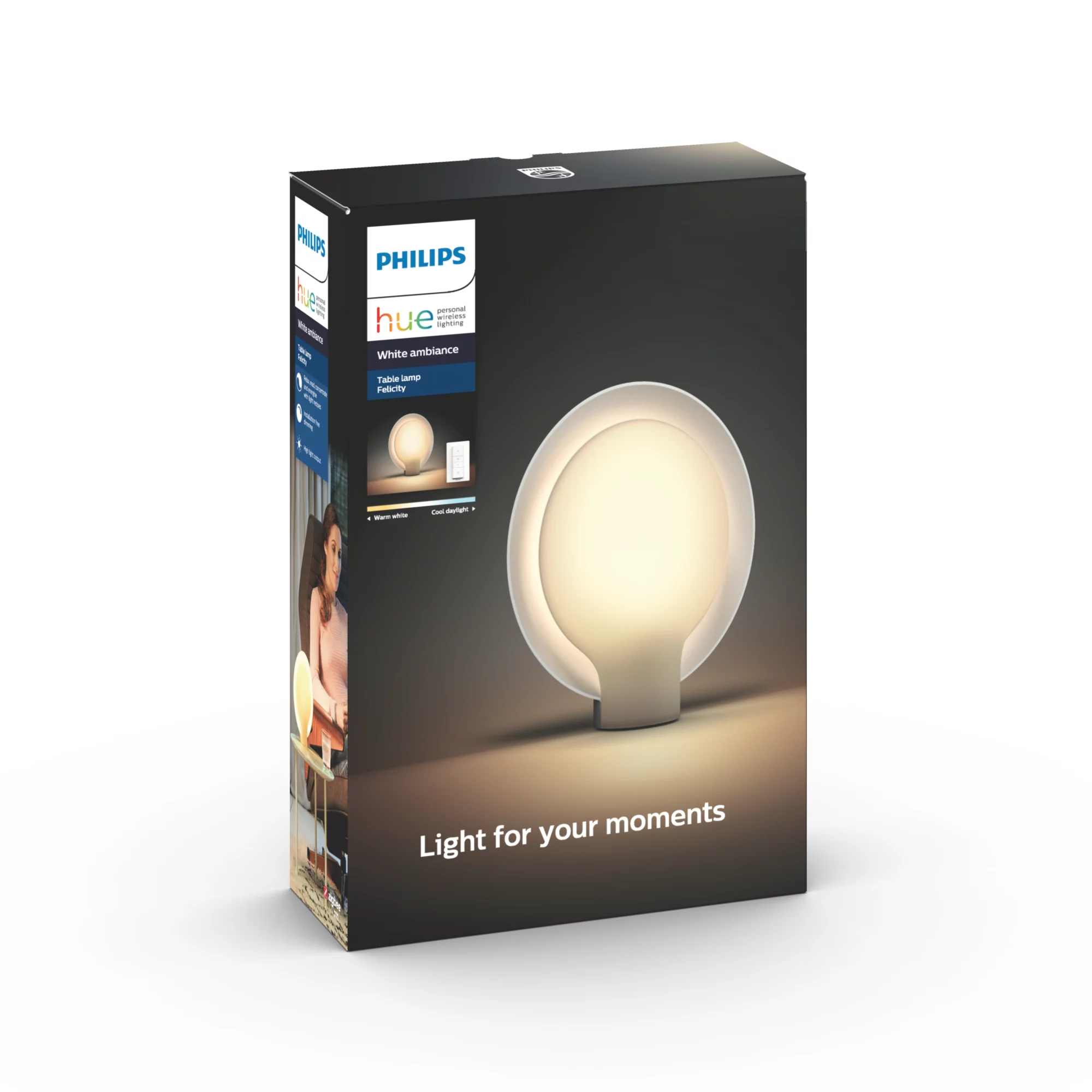 Philips by Signify Philips Hue White ambience 4097531P7 Smart table lamp Bluetooth/Zigbee – image 4