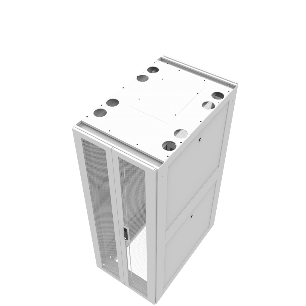 Vertiv GL42UG2EZ-3048-W-MSS rack cabinet 42U Floor mounted rack White – image 2
