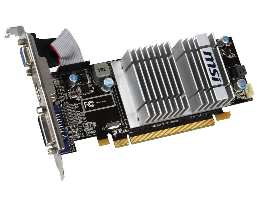 MSI R5450-MD1GD3H/LP AMD Radeon HD5450 – image 3