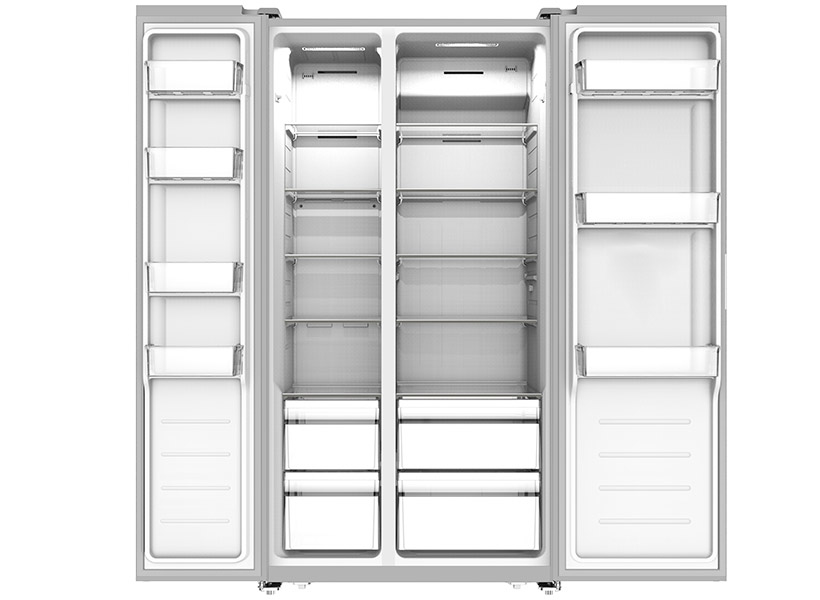 Hisense RS670N4BC1 side-by-side refrigerator Freestanding – image 2