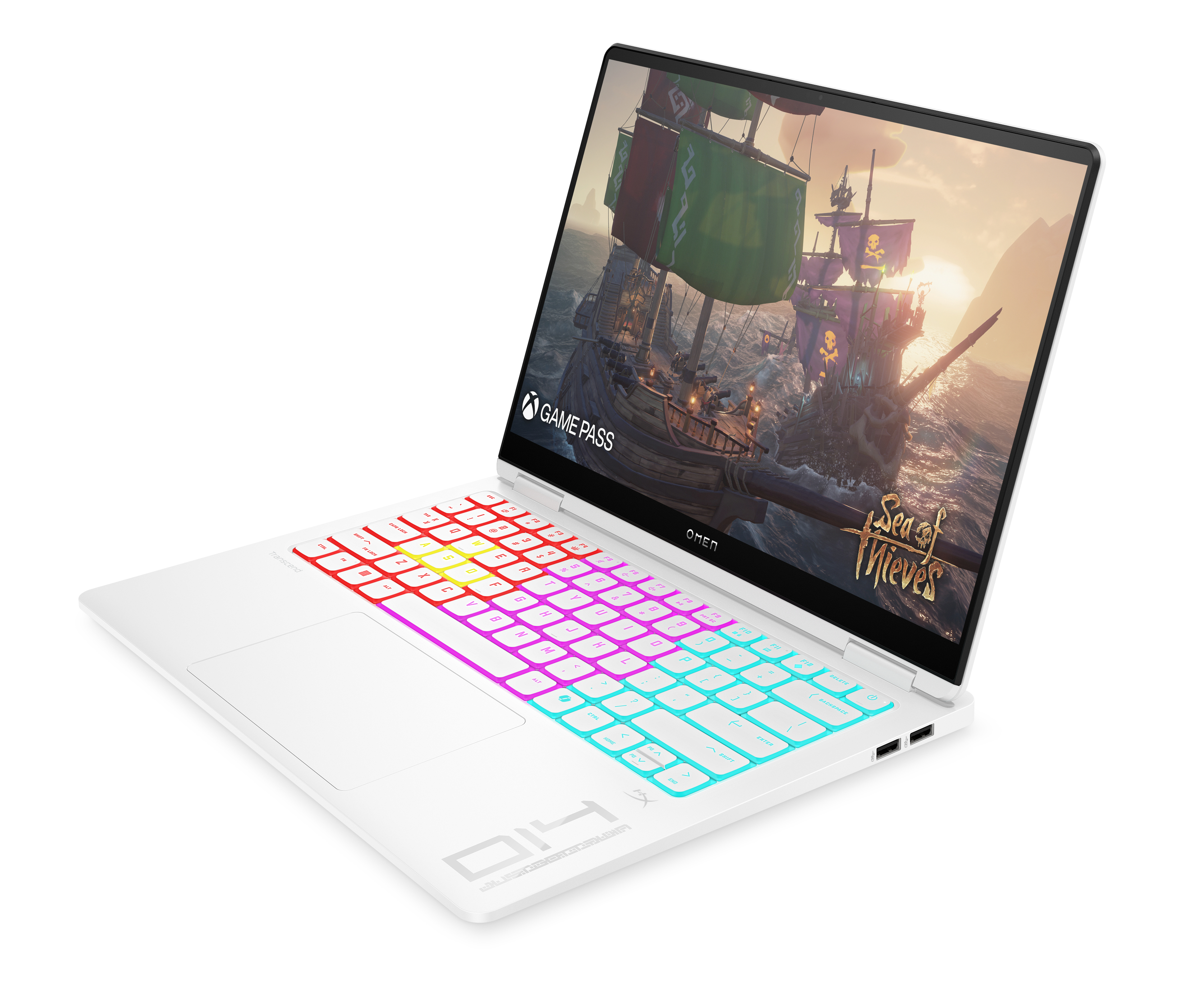 Portátil gaming - HP OMEN 14-FB1005NS, 14" 3K, Intel® Core™ Ultra 9-285H, 64 GB RAM, 1 TB SSD, GeForce RTX™ 5070, Sin sistema operativo, Blanco - imagen 13