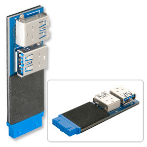 Lindy 2 x USB 3.0