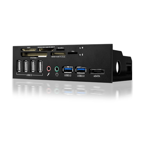 ICY BOX IB-863-B card reader Internal Black