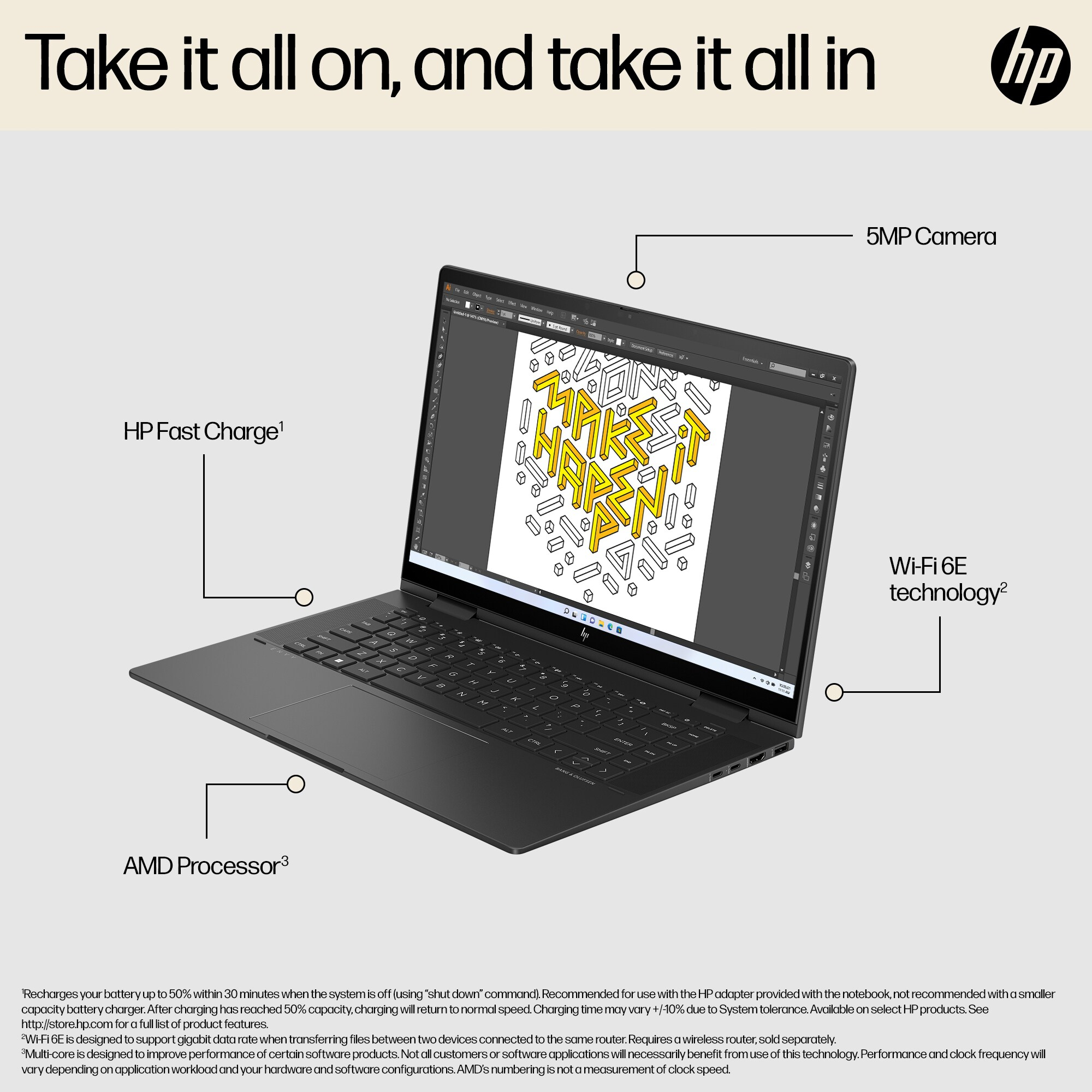 HP Envy x360 15-fh0500na – image 8