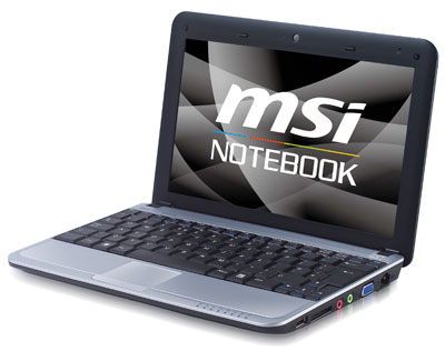 MSI Wind U115-003EU, Silver
