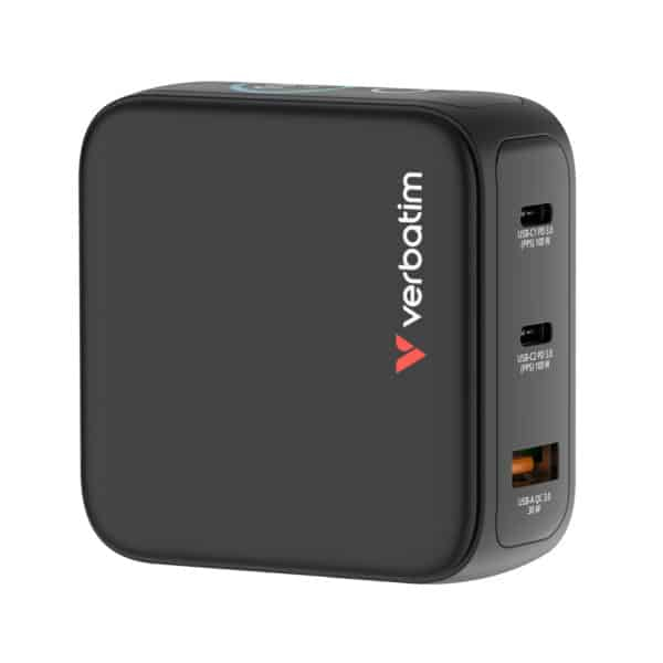 Verbatim 100W Mini GaN Charger with Display – image 3