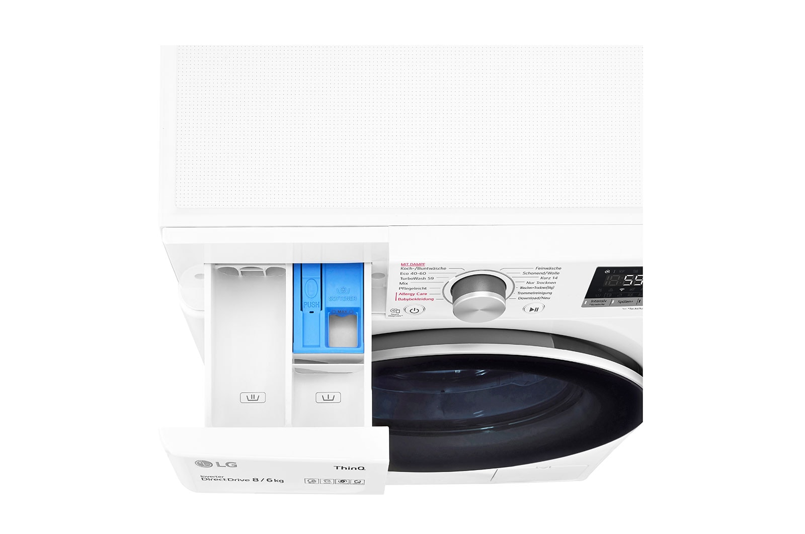 LG V4WD86S1B washer dryer Built-in Front-load White – image 7