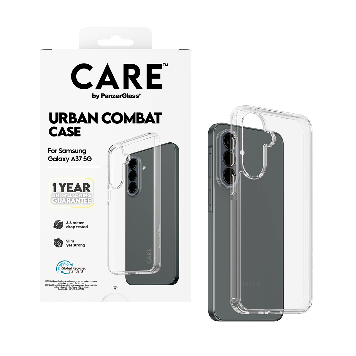 PanzerGlass CARE™ by PanzerGlass® Urban Combat Case Transparent Samsung Galaxy A37 5G – image 5