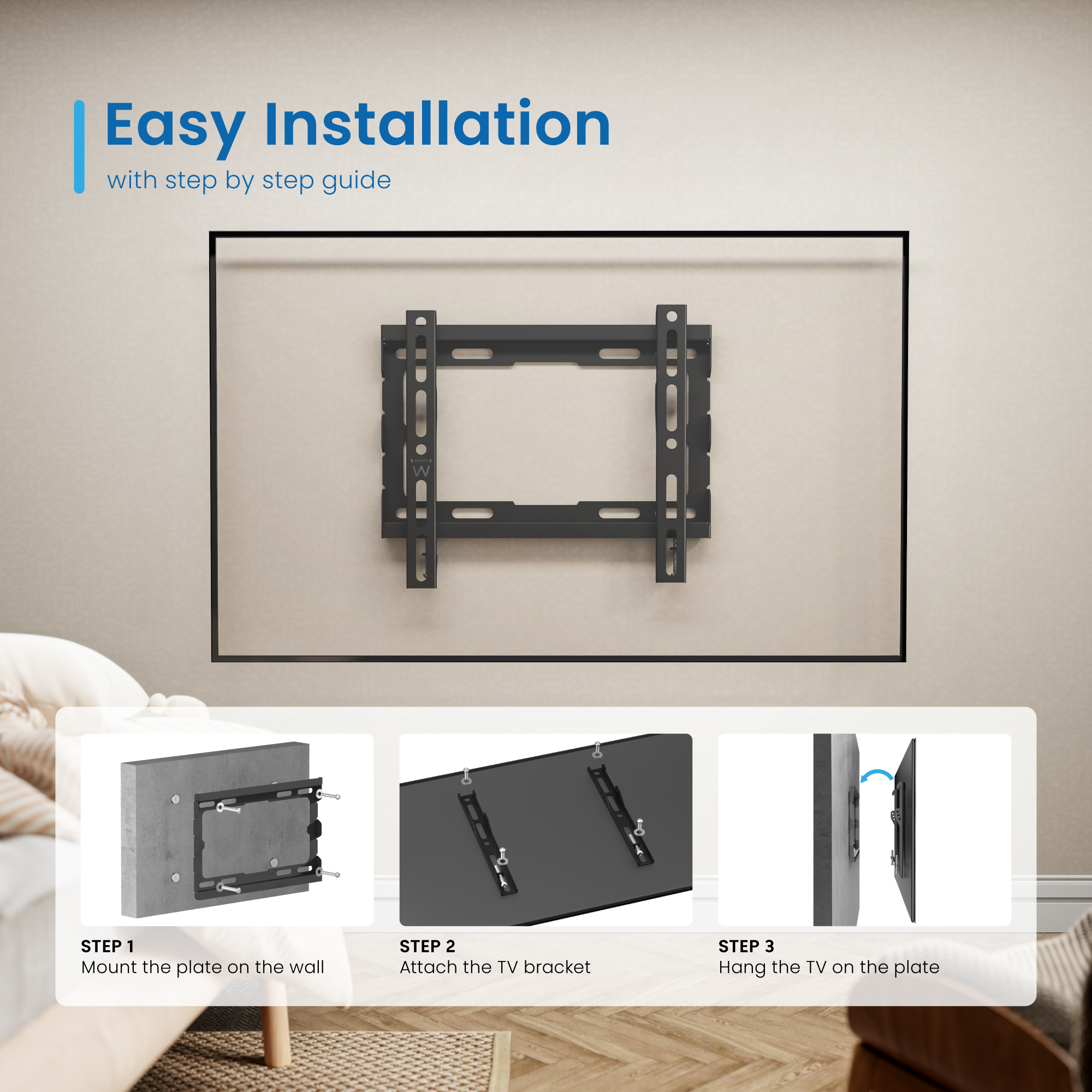 Ewent EW1501 106.7 cm (42") Black – image 7