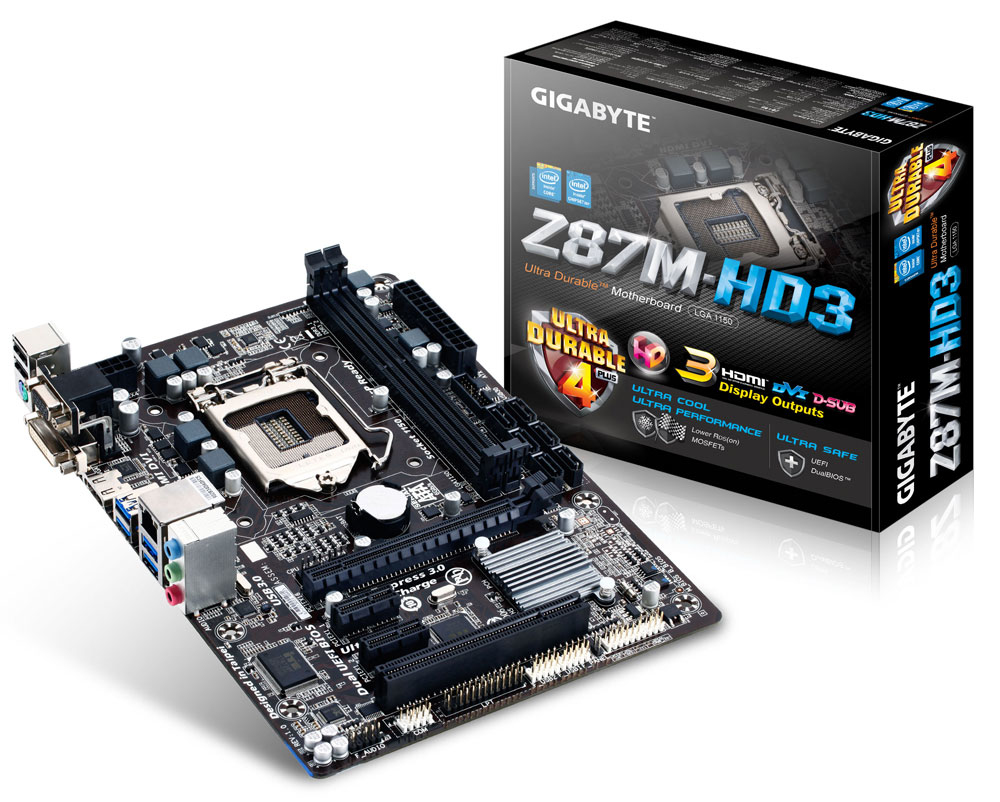 GIGABYTE GA-Z87M-HD3 motherboard Intel® Z87 LGA 1150 (Socket H3) micro ATX – image 4