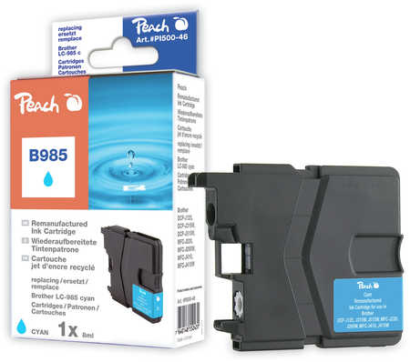 Peach PI500-46 ink cartridge 1 pc(s) Cyan