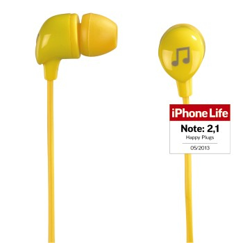 Happy Plugs 00092548 headphones/headset Wired In-ear Calls/Music Yellow – image 5