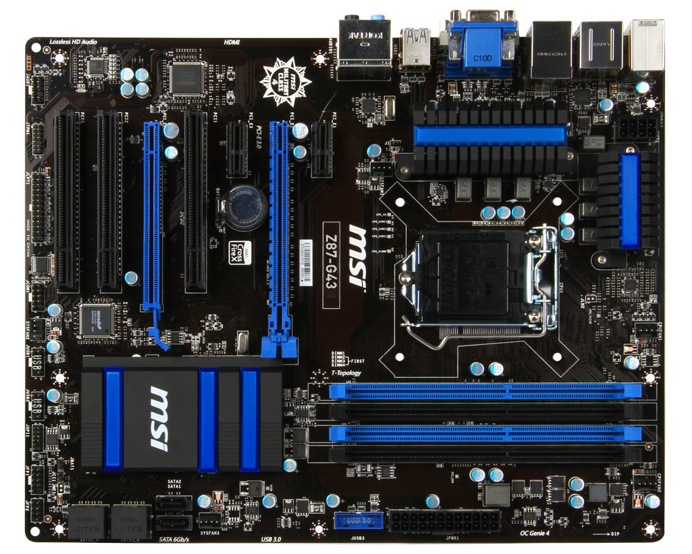 MSI Z87-G43 motherboard Intel® Z87 LGA 1150 (Socket H3) ATX – image 2